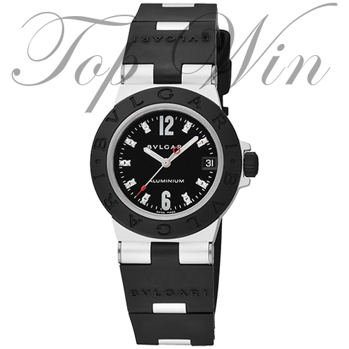 全新 Bvlgari Diagono Black Diamond Dial Ladies Watch AL32BTAVD-9(請咨詢客服)