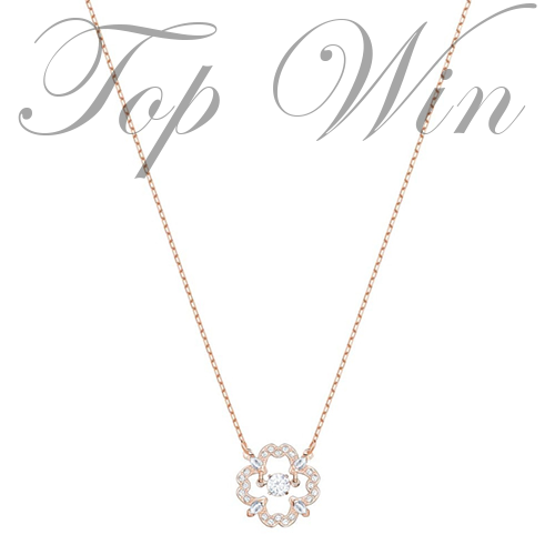 全新 Swarovski 施華洛世奇 SPARKLING DANCE Flower 花漾跳動項鍊 5408437(特價)