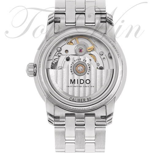 全新 MIDO 美度 Baroncelli Wild Stone Automatic Black Leather Ladies M035.207.11.481.00(請咨詢客服)