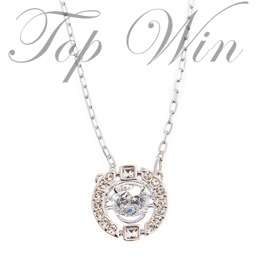 全新Swarovski 施華洛世奇 SPARKLING DANCE 頸鏈 鍍銠(特價)