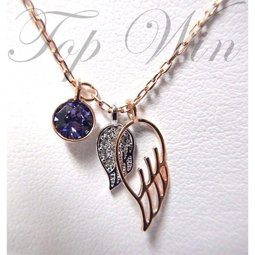 全新 Swarovski 施華洛世奇 Duo Wing Rose Gold Plated Necklace 鍍玫瑰金女士項鏈 5171264(特價)
