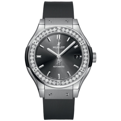 BRAND NEW HUBLOT Classic Fusion Racing Grey Titanium Diamonds 565.NX.7071.RX.1204(PREORDER)