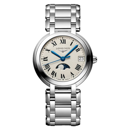 BRAND NEW LONGINES PRIMALUNA MOONPHASE L8.116.4.71.6