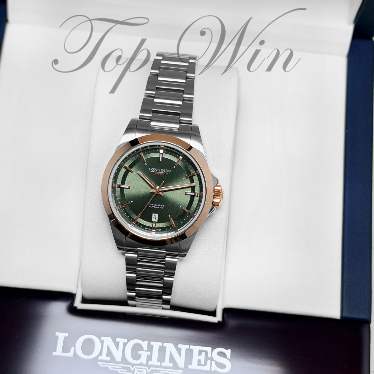 BRAND NEW LONGINES CONQUEST L3.320.5.02.6