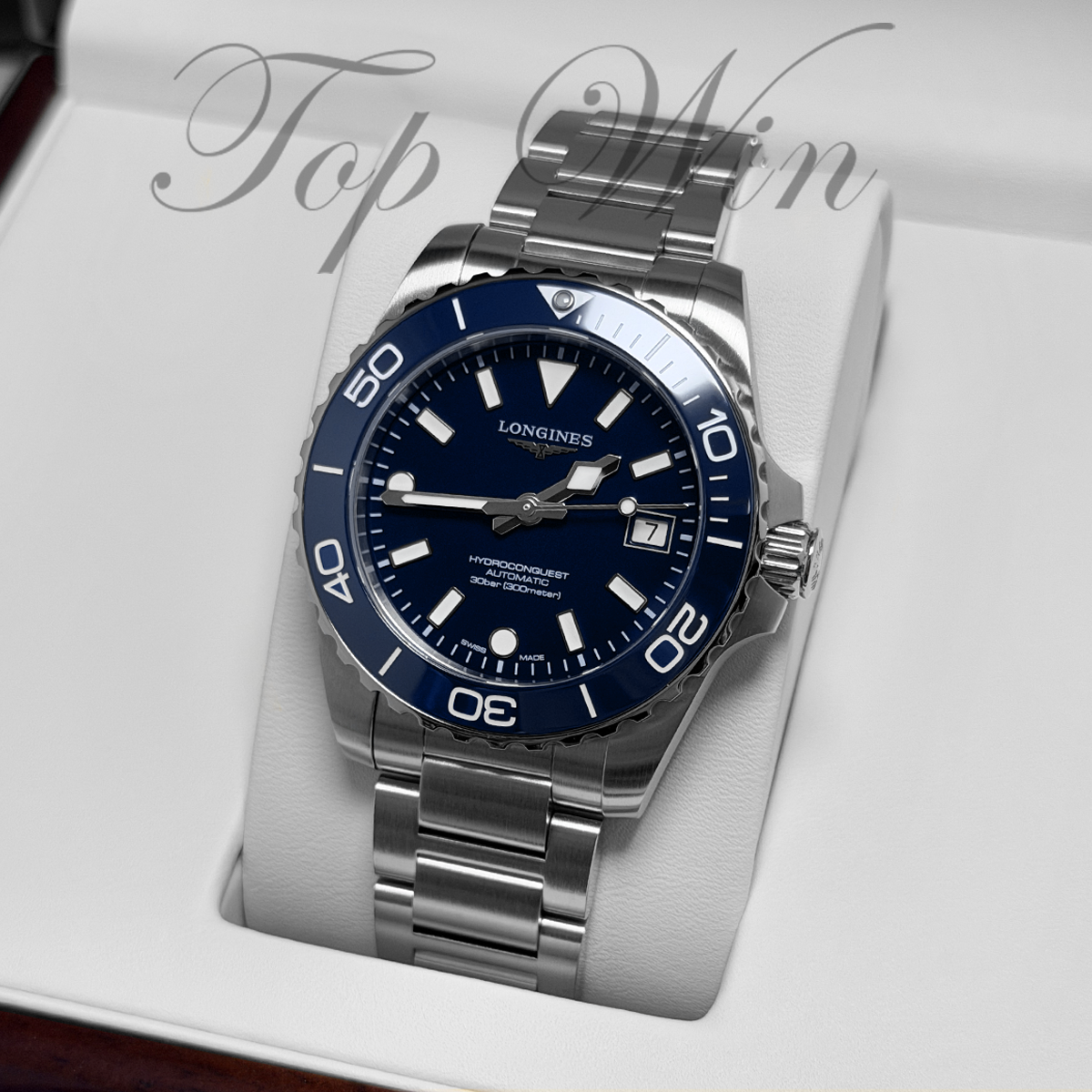 全新 LONGINES HYDROCONQUEST L3.788.4.96.6(預訂)