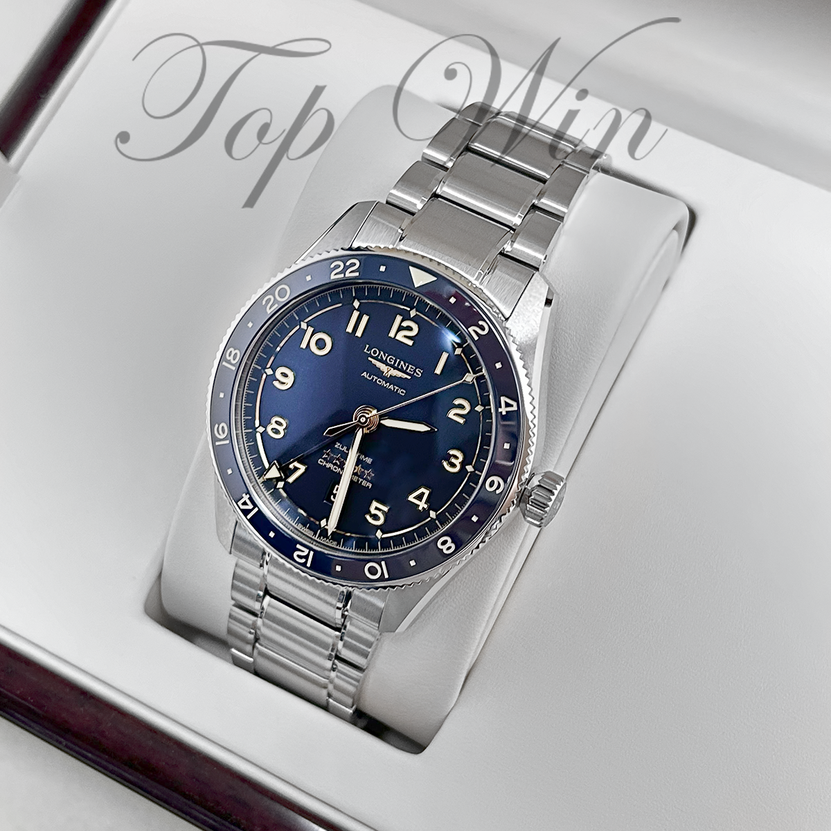全新 LONGINES SPIRIT ZULU TIME L3.812.4.60.6(請咨詢客服)