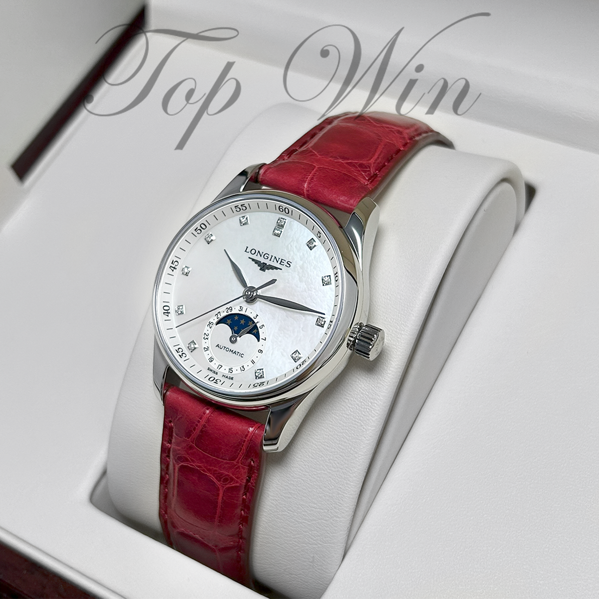 全新 LONGINES MASTER COLLECTION MOONPHASE L2.409.4.87.2(請咨詢客服)