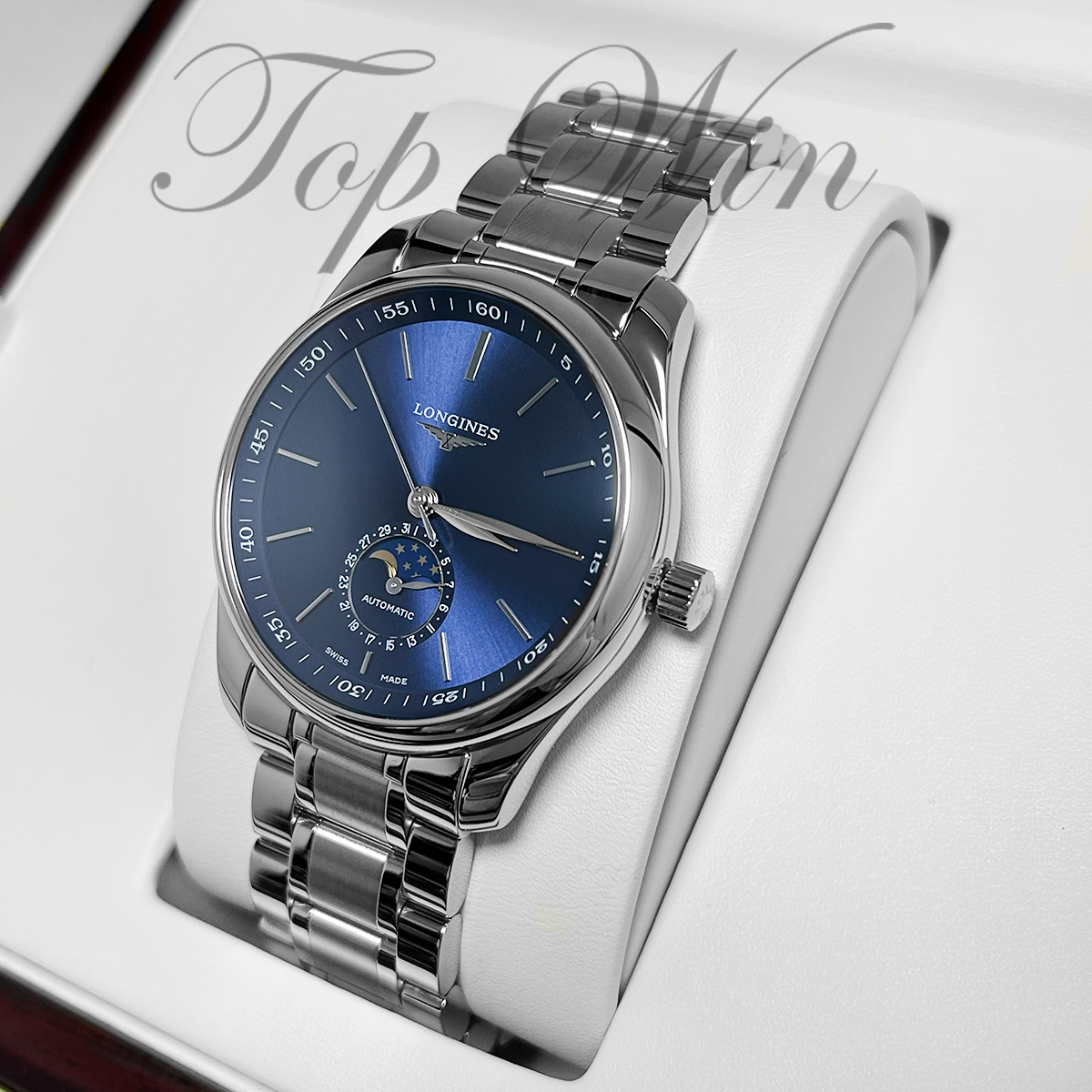 全新 LONGINES MASTER COLLECTION MOONPHASE L2.919.4.92.6 (請咨詢客服)
