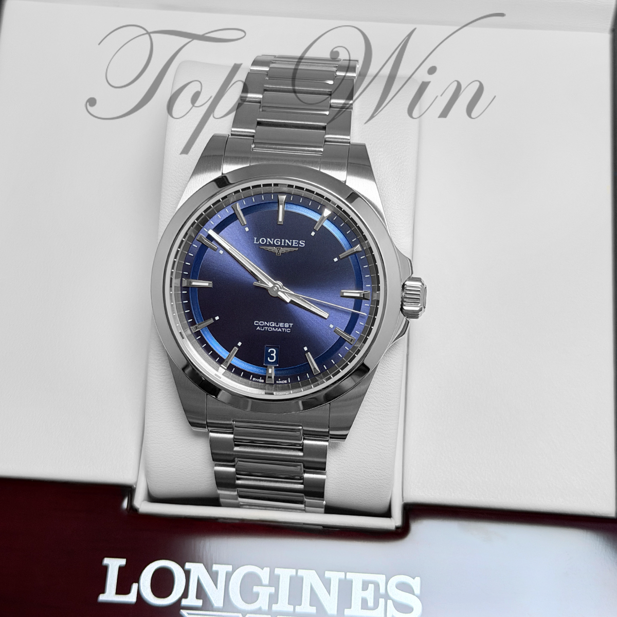 全新 LONGINES CONQUEST L3.720.4.92.6(請咨詢客服)