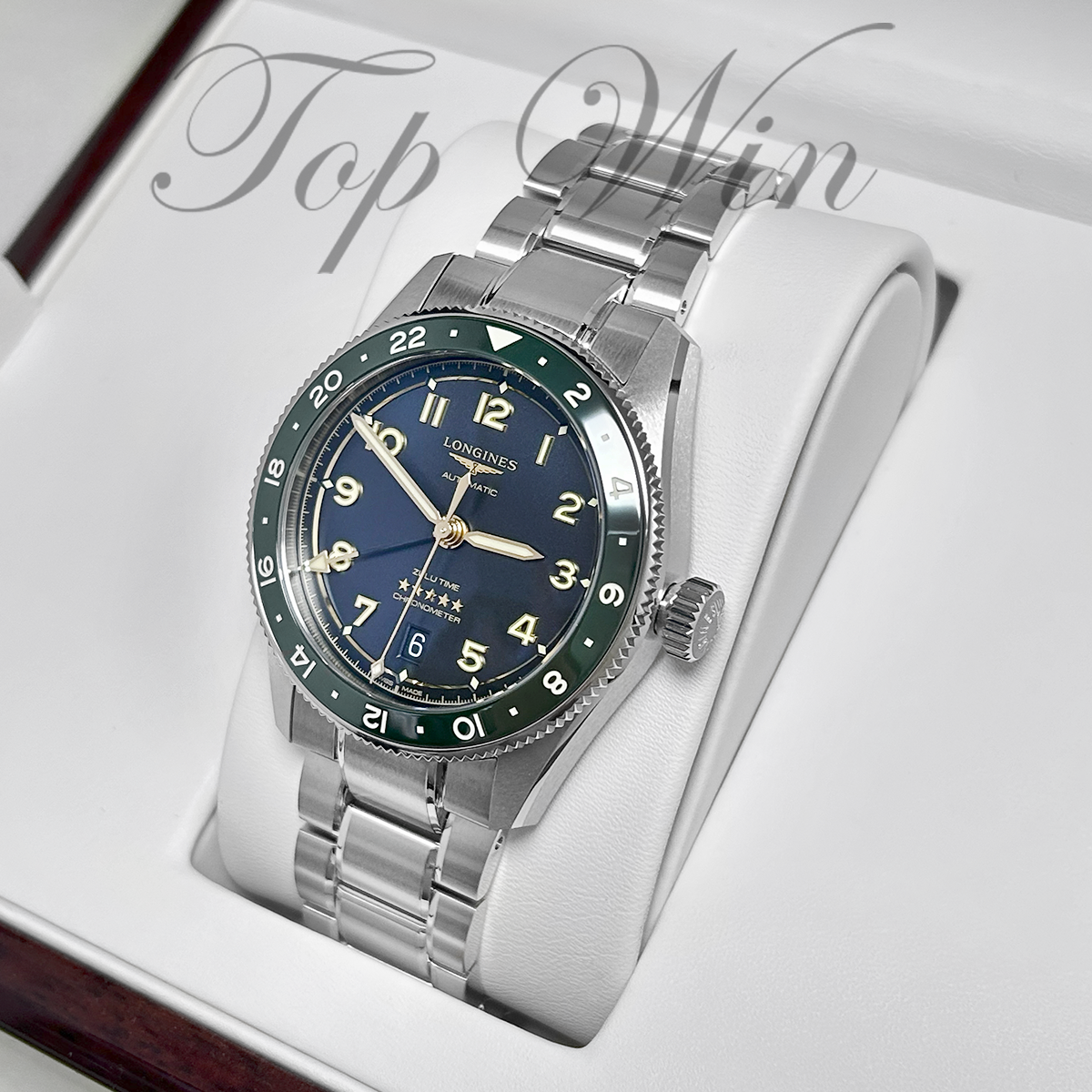 全新 LONGINES SPIRIT ZULU TIME L3.802.4.63.6(請咨詢客服)