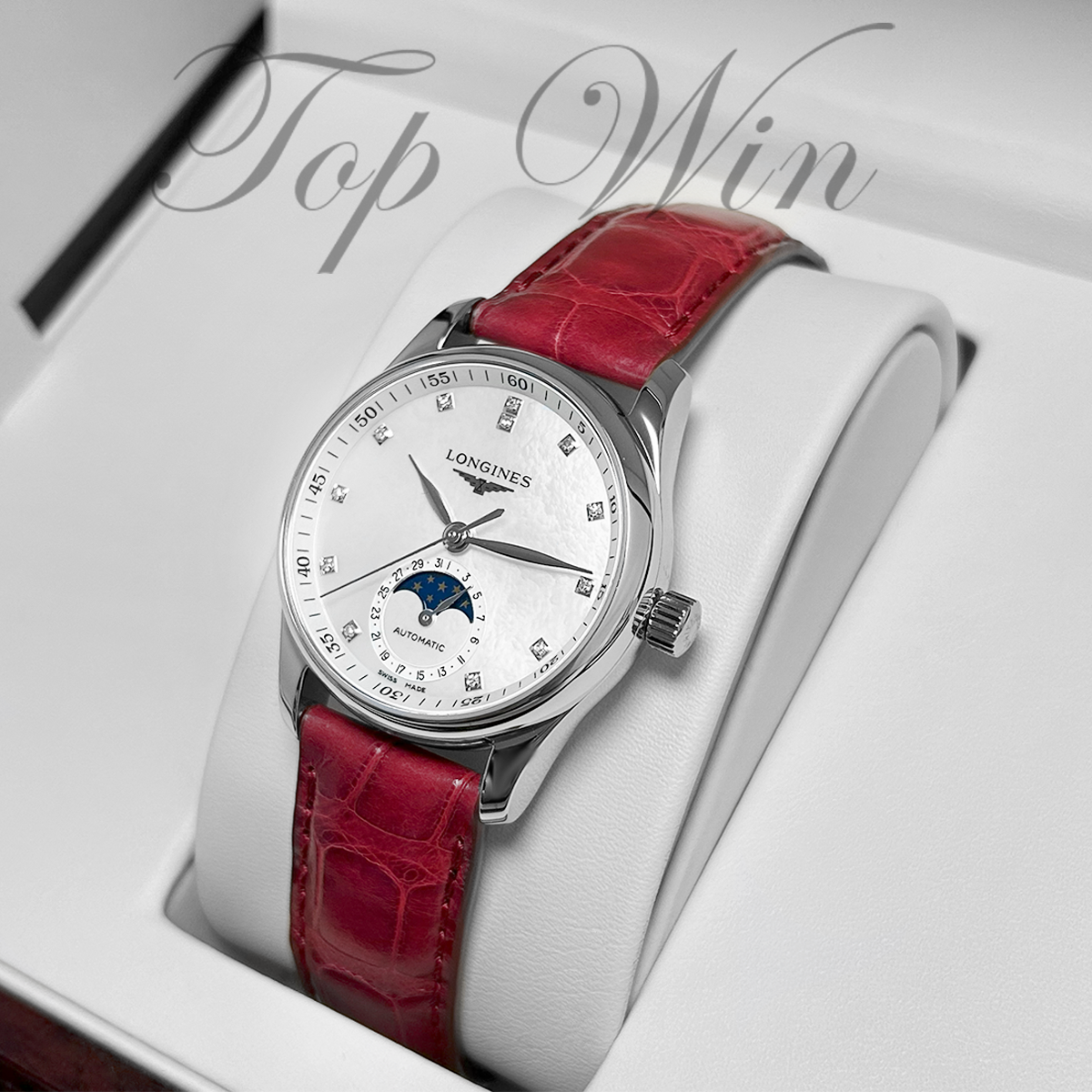 全新 LONGINES MASTER COLLECTION MOONPHASE L2.409.4.87.2(請咨詢客服)