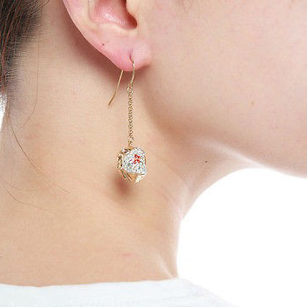全新 Swarovski 施華洛世奇 Nebulous Earrings 金色繽紛耳環 1084465（特價）