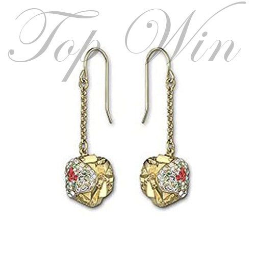 全新 Swarovski 施華洛世奇 Nebulous Earrings 金色繽紛耳環 1084465（特價）