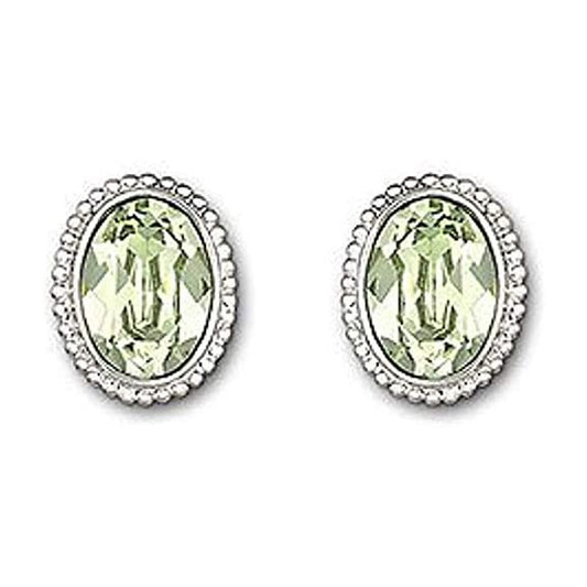 全新 Swarovski Nova Stud Green Pierced Earrings 1084469（特價）