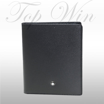 全新 Montblanc 萬寶龍 大班折疊款黑色銀包  15499（特價）
