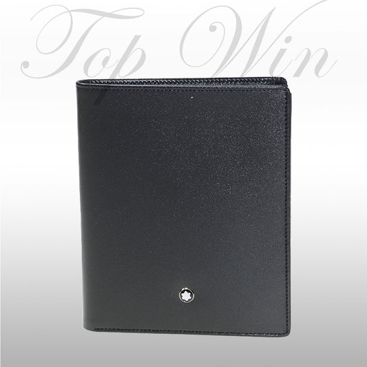 全新 Montblanc 萬寶龍 大班折疊款黑色銀包  15499（特價）
