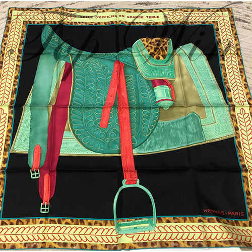 全新 Hermes 愛馬仕 絲巾 馬鞍絲巾（特價）