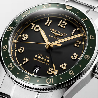 全新 LONGINES SPIRIT ZULU TIME L3.802.4.63.6（請咨詢客服）