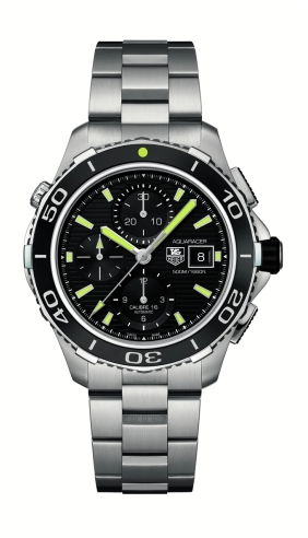 全新 TAG HEUER Aquaracer Calibre 16 Chronograph CAK2111.BA0833 Black（請咨詢客服）