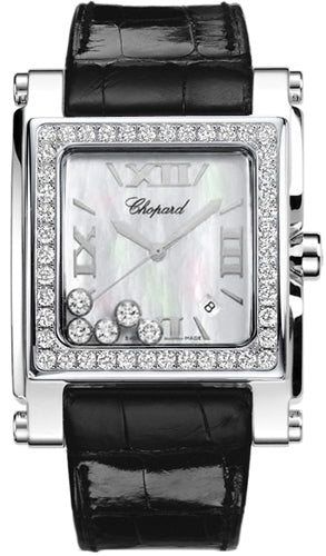 全新 Chopard Happy Sport Square Quartz Ladies Watch 288448-2001（請咨詢客服）
