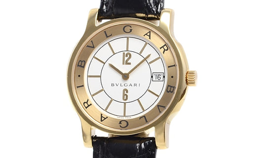 全新 Bvlgari Solo Tempo ST35WGLD（請咨詢客服）