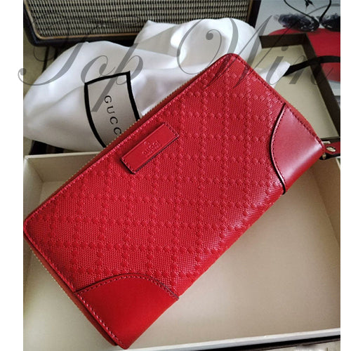 全新 Gucci 古馳 發財橘紅皮夾（特價）