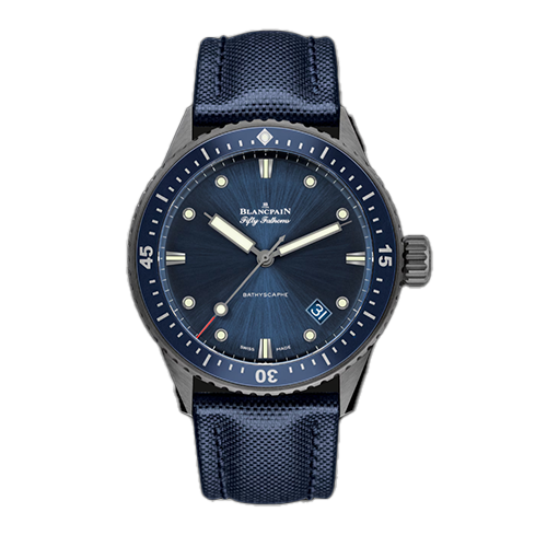 全新 Blancpain Fifty Fathoms Bathyscaphe 5000-0240-O52A（請咨詢客服）