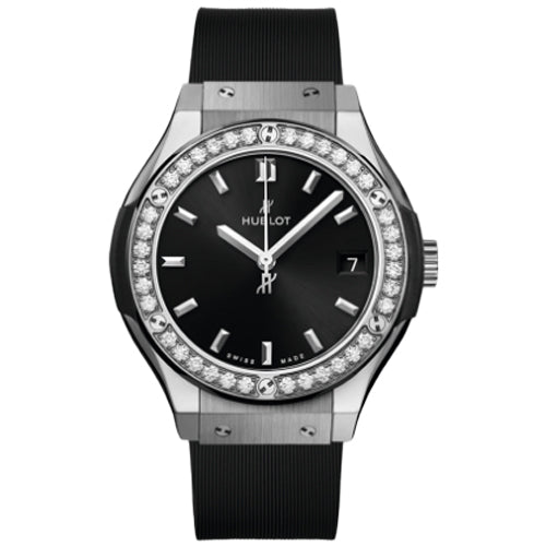 BRAND NEW HUBLOT Classic Fusion Titanium Diamonds 581.NX.1470.RX.1104（PREORDER）