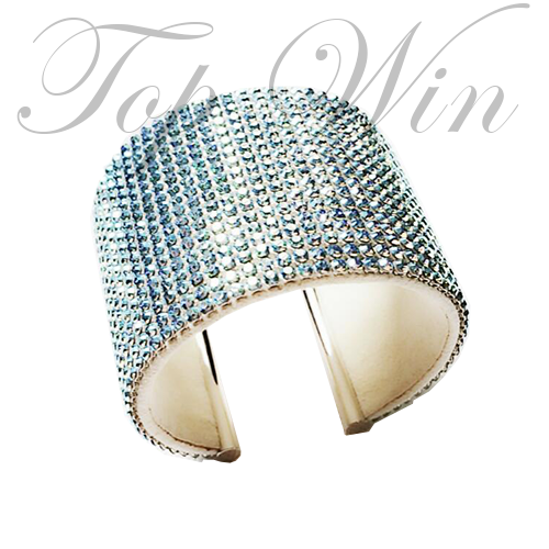 全新 Swarovski 施華洛世奇 Best Aqua Cuff  1040930（特價）