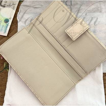 全新 Gucci 古馳 錢包 白色（特價）
