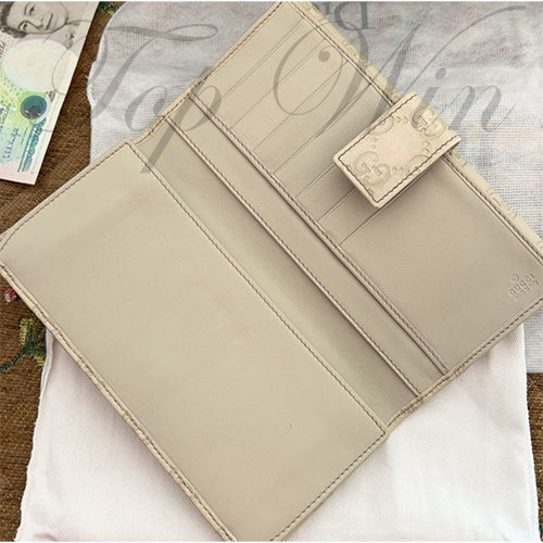全新 Gucci 古馳 錢包 白色（特價）