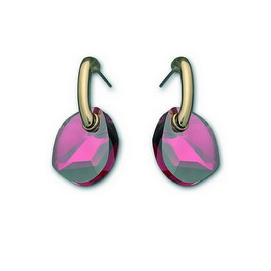 全新 Swarovski Bordeaux Sun Pierced Earrings 903640（特價）