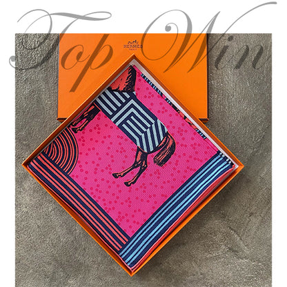 全新 Hermes 愛馬仕 絲巾 波普式駿馬的披掛（特價）