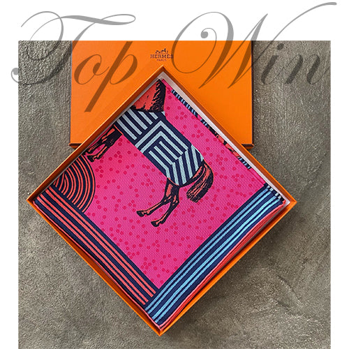 全新 Hermes 愛馬仕 絲巾 波普式駿馬的披掛（特價）