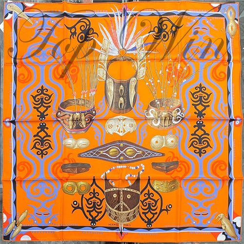全新 Hermes 愛馬仕 絲巾 北極的凝視（特價）