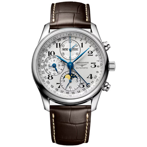 BRAND NEW LONGINES MASTER COLLECTION CHRONO MOONPHASE L2.673.4.78.3