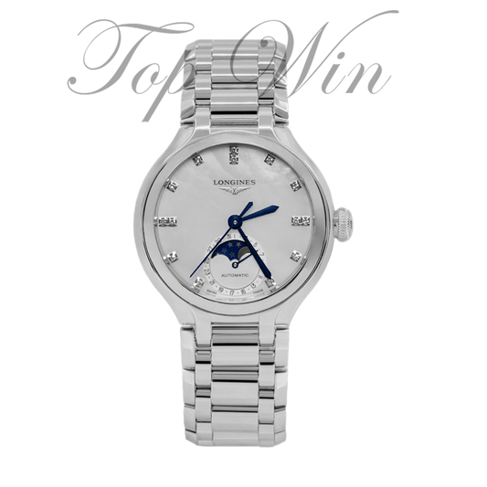 BRAND NEW LONGINES PRIMALUNA MOONPHASE L8.126.4.87.6