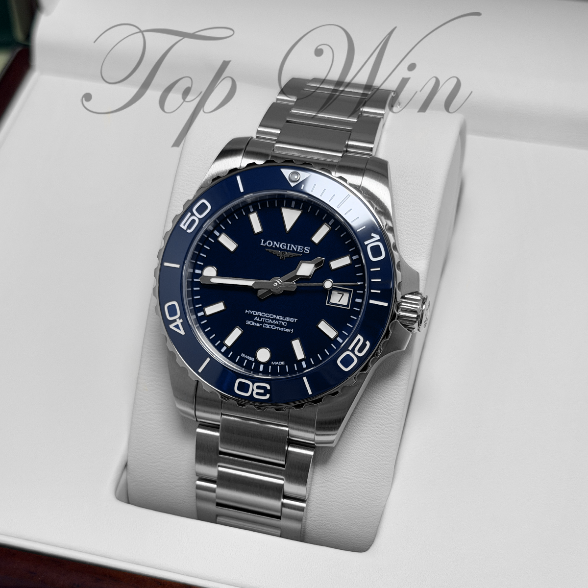 全新 LONGINES HYDROCONQUEST L3.779.4.96.6（預訂）