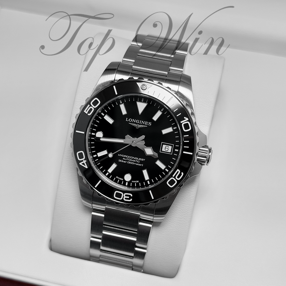 全新 LONGINES HYDROCONQUEST L3.788.4.56.6（預訂）