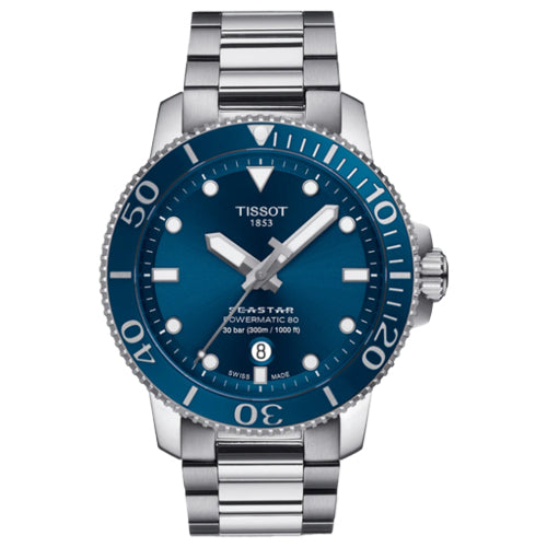 全新 Tissot Seastar 1000 43mm T120.407.11.041.03 （請咨詢客服）
