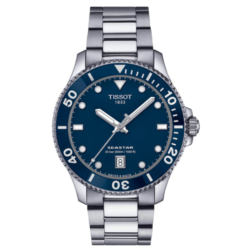 全新 Tissot Seastar 1000 40mm T120.410.11.041.00（請咨詢客服）