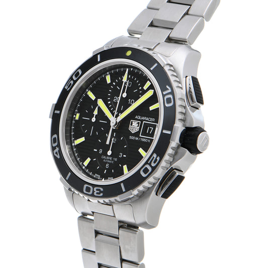 全新 TAG HEUER Aquaracer Calibre 16 Chronograph CAK2111.BA0833 Black（請咨詢客服）