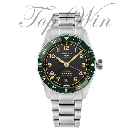 全新 LONGINES SPIRIT ZULU TIME L3.802.4.63.6（請咨詢客服）