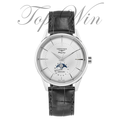 全新 LONGINES FLAGSHIP HERITAGE MOONPHASE L4.815.4.72.2（請咨詢客服）