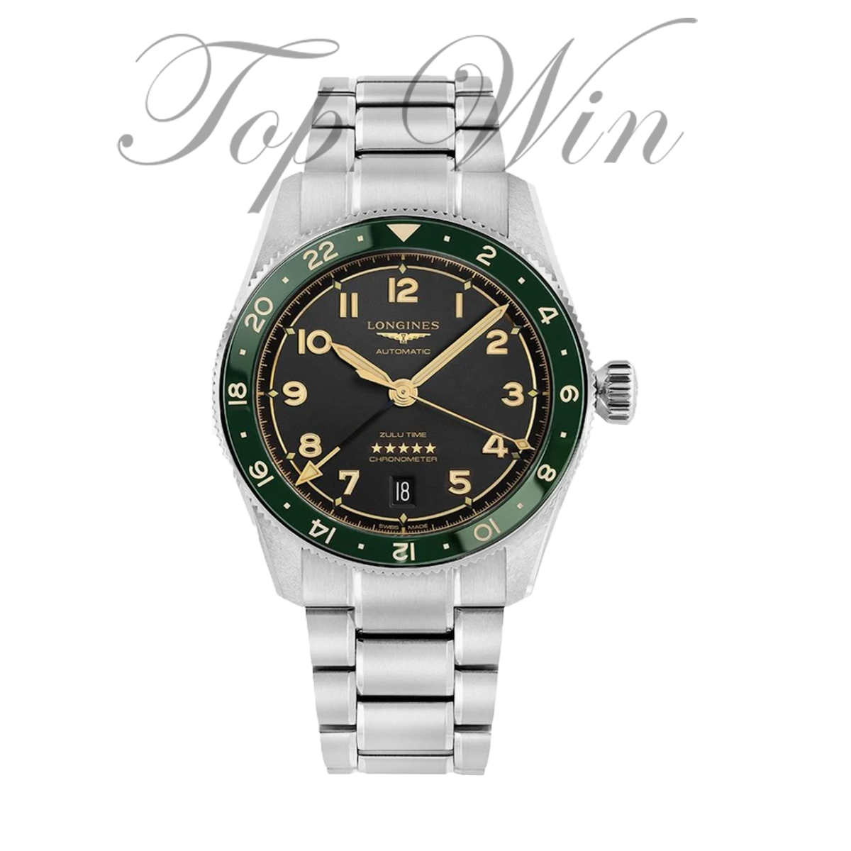 全新 LONGINES SPIRIT ZULU TIME L3.812.4.63.6（請咨詢客服）