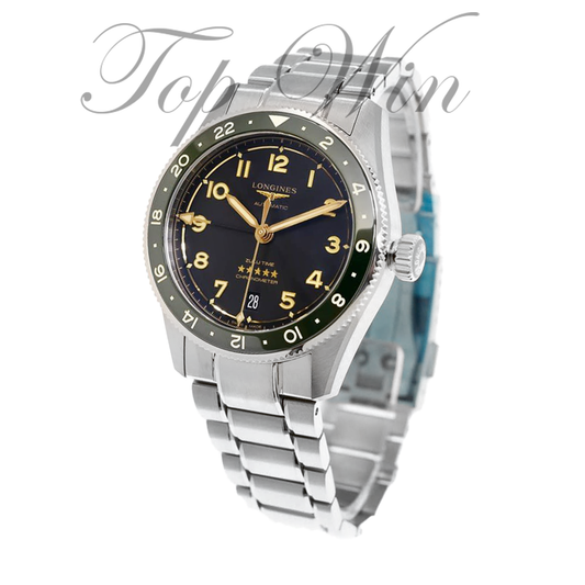 全新 LONGINES SPIRIT ZULU TIME L3.802.4.63.6（請咨詢客服）