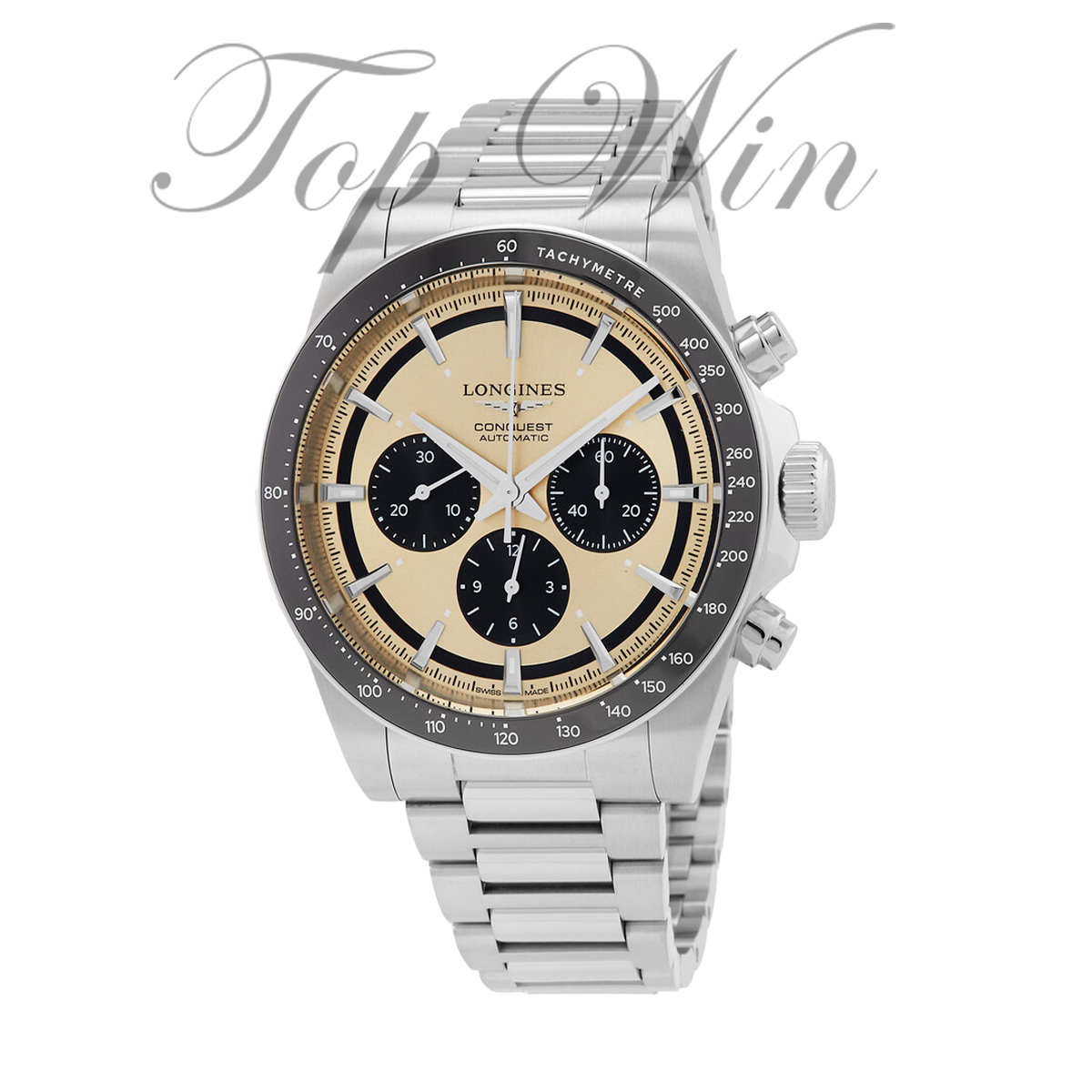 全新 LONGINES CONQUEST CHRONOGRAPH L3.835.4.32.6（請咨詢客服）