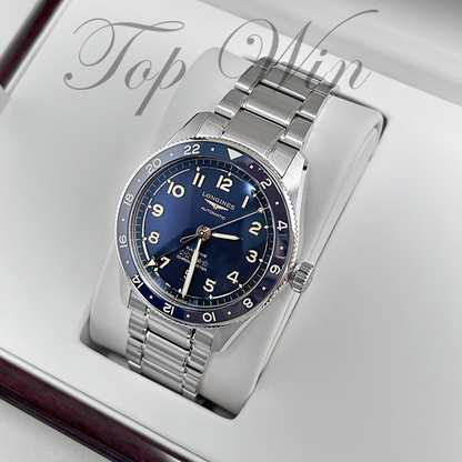 全新 LONGINES SPIRIT ZULU TIME L3.812.4.60.6（請咨詢客服）