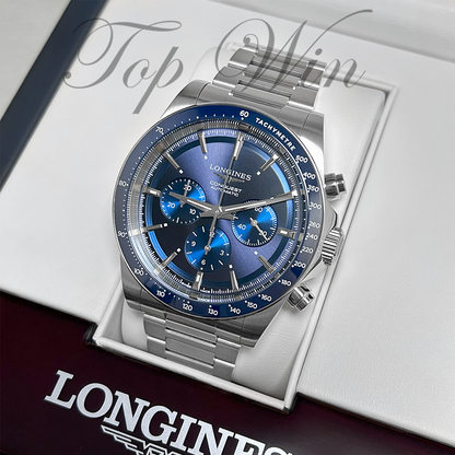 全新 LONGINES CONQUEST CHRONOGRAPH L3.835.4.92.6（請咨詢客服）