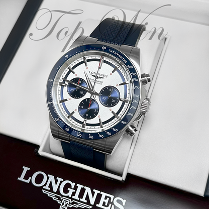 全新 LONGINES CONQUEST CHRONOGRAPH L3.835.4.98.9（請咨詢客服）